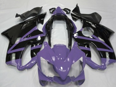 Carénages Moto Honda CBR600 F4i 2004-2007 - Violet Clair Noir Brillant Abordables