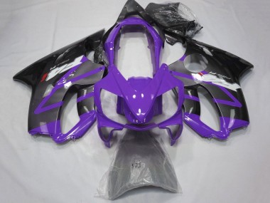 Carénages Moto Honda CBR600 F4i 2004-2007 - Violet Gris Noir Brillant Abordables