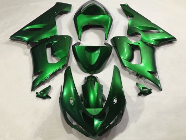 Carénages Moto Kawasaki ZX6R 2005-2006 - Bonbon Vert Abordables