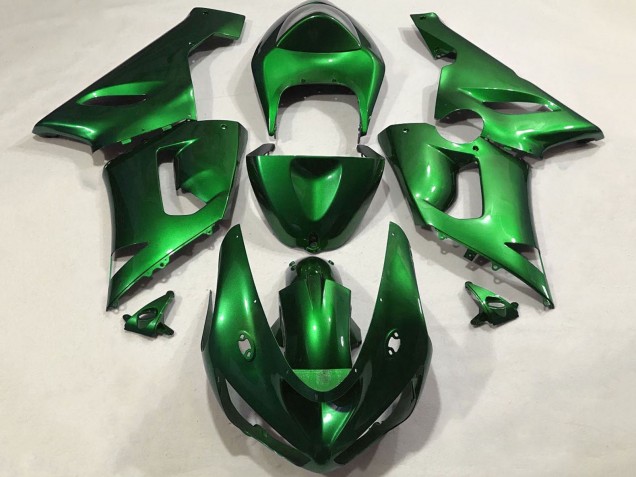 Carénages Moto Kawasaki ZX6R 2005-2006 - Bonbon Vert