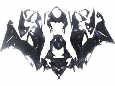 Carénages Moto Kawasaki ZX6R 2019-2022 - Faux Chopped Fibre de Carbone Abordables