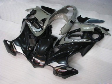 Carénages Moto Suzuki GSX600F/GSX750F 2004-2006 - Noir Brillant Gris Abordables