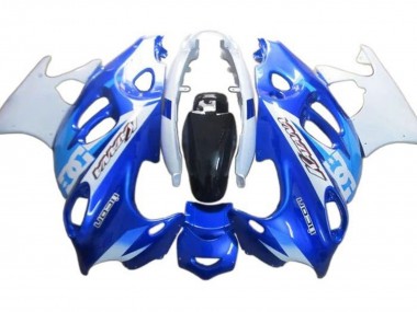 Carénages Moto Suzuki GSX600F/GSX750F 2004-2006 - Blanc Bleu DC Abordables