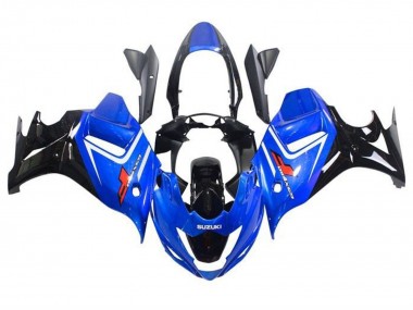 Carénages Moto Suzuki GSX650F 2008-2013 - Bleu Blanc Noir Brillant Abordables