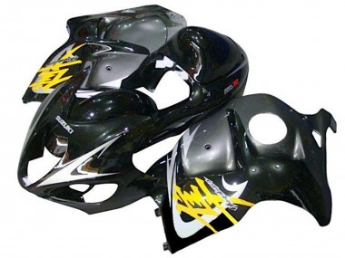 Carénages Moto Suzuki GSXR 1300 Hayabusa 1996-2007 - Noir Brillant Argent Jaune Abordables