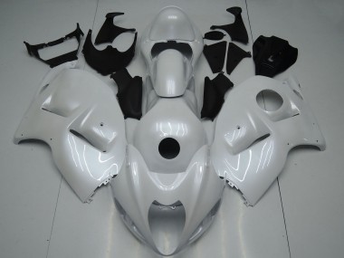 Carénages Moto Suzuki GSXR 1300 Hayabusa 1996-2007 - Blanc Perle Abordables