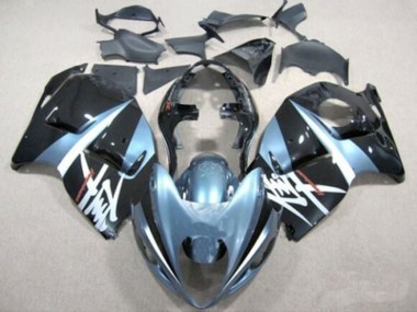 Carénages Moto Suzuki GSXR 1300 Hayabusa 1996-2007 - Bleu Clair Bleu Foncé Blanc Noir Abordables