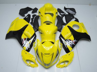 Carénages Moto Suzuki GSXR 1300 Hayabusa 2008-2020 - Jaune Noir Argent Blanc Rouge Abordables