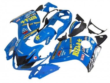 Carénages Moto Suzuki GSXR 1300 Hayabusa 2008-2020 - Bleu Or Rizla Abordables