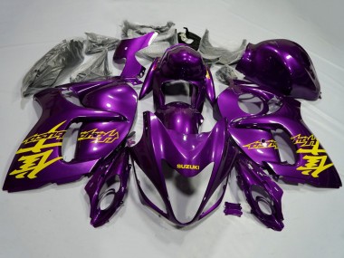 Carénages Moto Suzuki GSXR 1300 Hayabusa 2008-2020 - Violet Jaune Abordables
