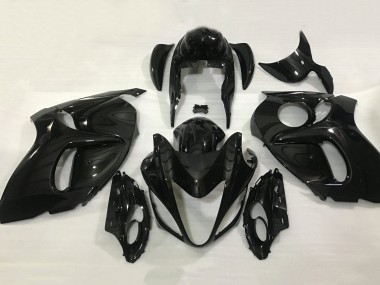 Carénages Moto Suzuki GSXR 1300 Hayabusa 2008-2020 - Noir Brillant Abordables