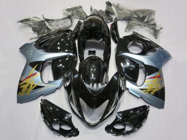 Carénages Moto Suzuki GSXR 1300 Hayabusa 2008-2020 - Noir Brillant Bleu Clair Or Abordables