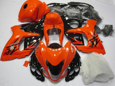 Carénages Moto Suzuki GSXR 1300 Hayabusa 2008-2020 - Orange Noir Abordables