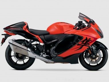 Carénages Moto Suzuki GSXR 1300 Hayabusa 2021-2025 - Orange Noir Mat Abordables