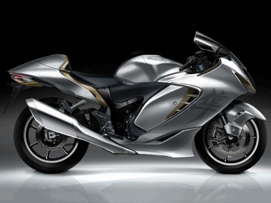 Carénages Moto Suzuki GSXR 1300 Hayabusa 2021-2025 - Argent Abordables