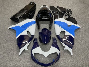 Carénages Moto Suzuki TL1000R 1998-2003 - Blanc Bleu Noir Bleu Foncé Abordables