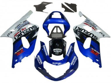 Carénages Moto Suzuki GSXR1000 2000-2002 - Blanc Rouge Bleu Noir Rouge Abordables