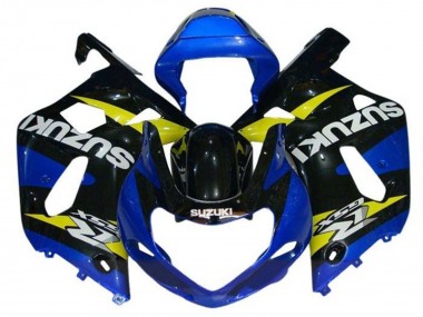 Carénages Moto Suzuki GSXR1000 2000-2002 - Bleu Jaune Noir Abordables