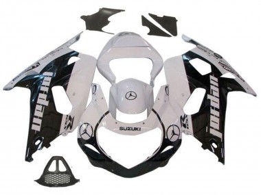 Carénages Moto Suzuki GSXR1000 2000-2002 - Blanc Noir Jordan Abordables