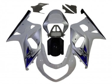 Carénages Moto Suzuki GSXR1000 2000-2002 - Blanc Argent Bleu Noir Abordables