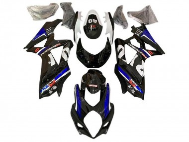 Carénages Moto Suzuki GSXR 1000 2005-2006 - Noir Bleu Blanc Rouge Yoshimura Abordables