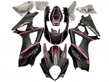 Carénages Moto Suzuki GSXR 1000 2005-2006 - Noir Brillant Noir Mat Rose Abordables