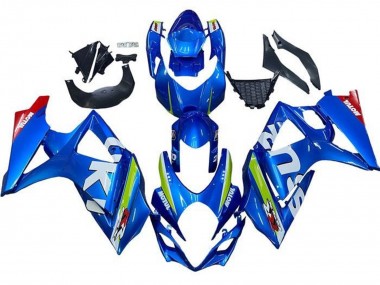 Carénage Moto Suzuki GSXR 1000 2005-2006 - Bleu Vert Blanc Rouge Abordables