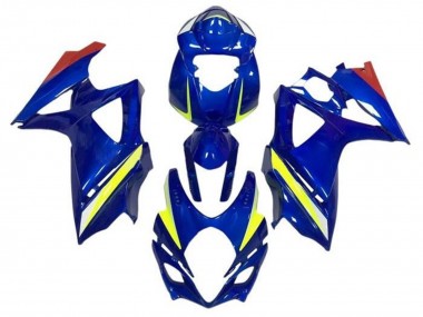 Carénages Moto Suzuki GSXR 1000 2005-2006 - Bleu Jaune Rouge Abordables
