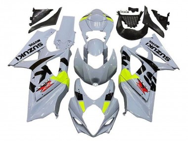 Carénages Moto Suzuki GSXR 1000 2005-2006 - Gris Noir Jaune Néon Rouge Abordables