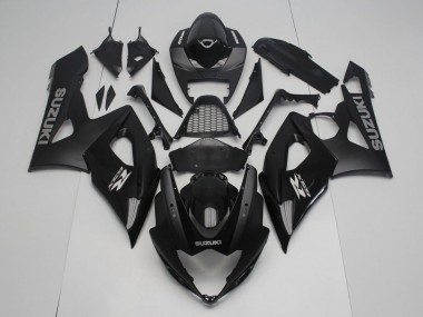 Carénage Moto Suzuki GSXR 1000 2005-2006 - Noir Brillant Noir Mat Abordables