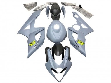 Carénages Moto Suzuki GSXR 1000 2005-2006 - Gris Mat Noir Jaune Abordables