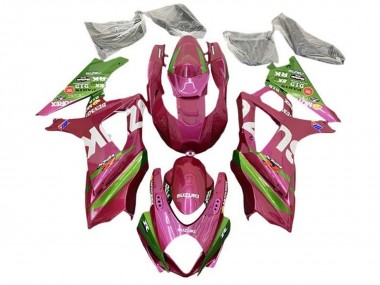 Carénages Moto Suzuki GSXR 1000 2005-2006 - Rose Vert Abordables