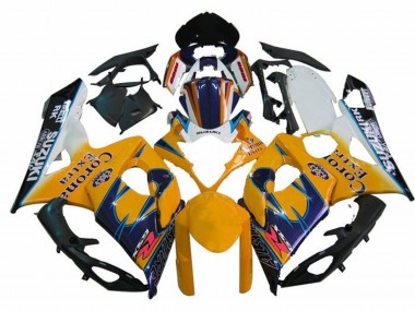 Carénages Moto Suzuki GSXR 1000 2005-2006 - Blanc Jaune Bleu Noir Corona Abordables