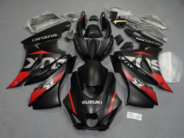 Carénages Moto Suzuki GSXR1000 2017-2024 - Noir Mat Rouge Gris Blanc Abordables