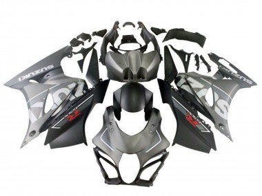 Carénages Moto Suzuki GSXR1000 2017-2024 - Argent Mat Noir Mat Abordables
