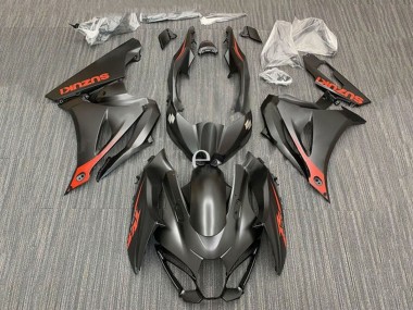 Carénages Moto Suzuki GSXR1000 2017-2024 - Noir Mat Rouge Abordables