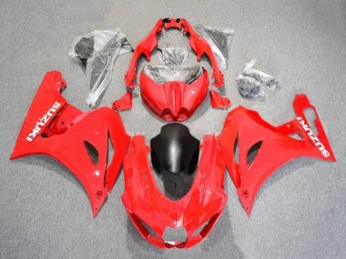 Carénages Moto Suzuki GSXR1000 2017-2024 - Rouge Blanc Noir Mat Abordables