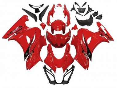 Carénages Moto Suzuki GSXR1000 2017-2024 - Rouge Noir Abordables