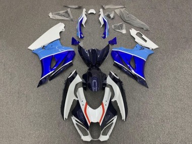Carénages Moto Suzuki GSXR1000 2017-2024 - Blanc Triple Bleu Rouge Abordables
