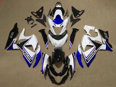 Carénages Moto Suzuki GSXR 1000 2009-2016 - Blanc Bleu Noir Yoshimura Abordables