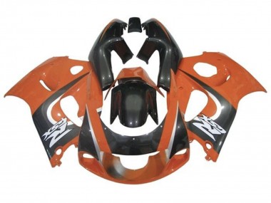 Carénages Moto Suzuki GSXR 600 / GSXR 750 1996-2000 - Orange Noir Abordables