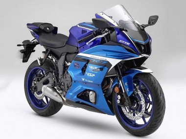 Carénages Moto Yamaha YZF R7 2021-2024 - Bleu Mat Bleu Mat Clair Abordables