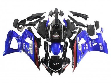 Carénages Moto Yamaha YZF R7 2021-2024 - Noir Bleu Rouge Bande Abordables