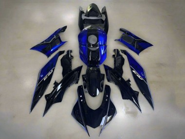 Carénages Moto Yamaha YZF R3/R25 2019-2021 - Bleu Bleu Brillant Foncé Abordables