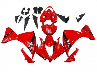 Carénages Moto Yamaha YZF 1000 R1 2009-2011 - Rouge Noir Bande Abordables