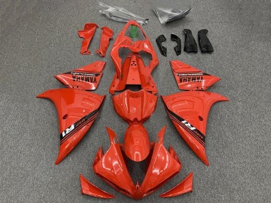 Carénages Moto Yamaha YZF 1000 R1 2012-2014 - Rouge Noir Abordables