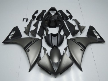 Carénages Moto Yamaha YZF 1000 R1 2012-2014 - Gris Mat Noir Mat Blanc Décalque Abordables