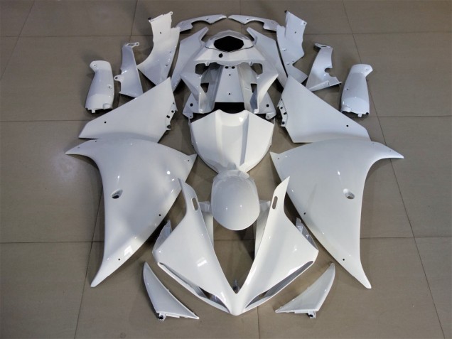 Carénages Moto Yamaha YZF 1000 R1 2012-2014 - Blanc