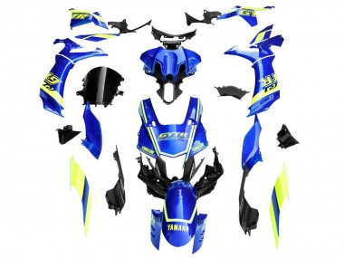 Carénages Moto Yamaha YZF 1000 R1 2020-2025 - Bleu Jaune Blanc GYTR Abordables