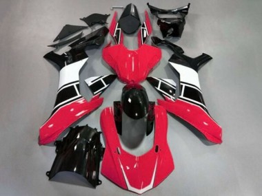 Carénages Moto Yamaha YZF 1000 R1 2020-2025 - Rouge Blanc Noir Brillant Abordables